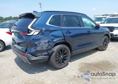 2024 Honda Cr-V Hybrid Sport-L из США, поврежденный, VIN 2HKRS6H83RH806347